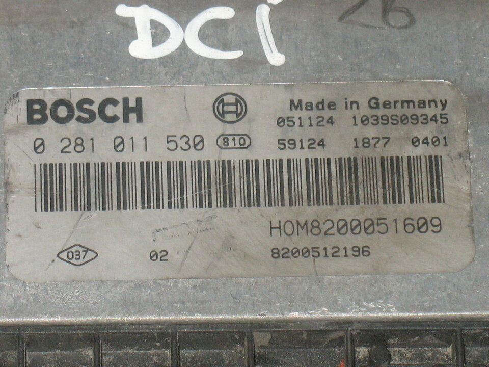 Renault trafic II 1.9dci opel VIVARO 0281011530 HOM8200051609