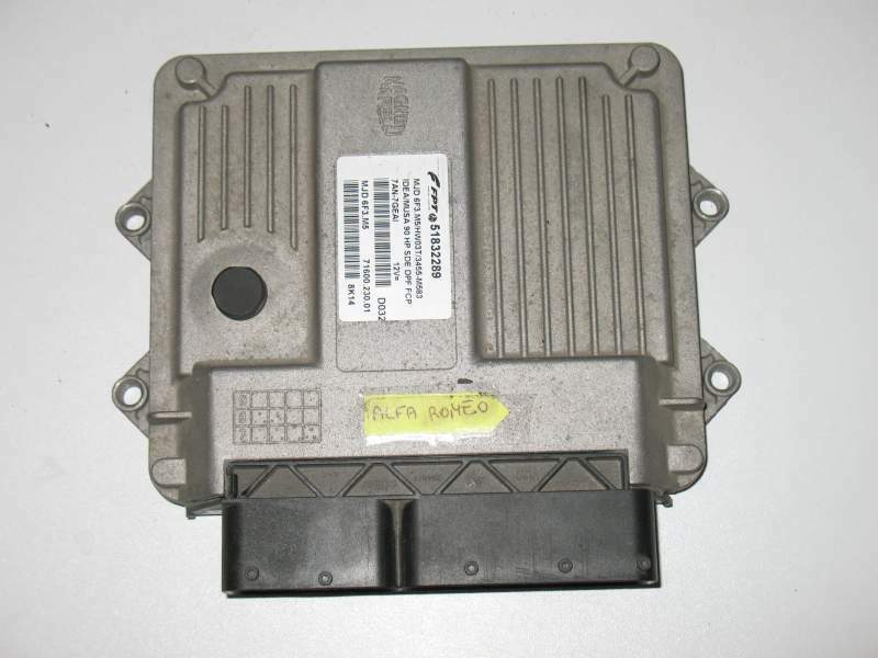 ECU Fiat Idea 1.3 Multijet 51832289 mjd 6f3m5 HW03T 3455-M583