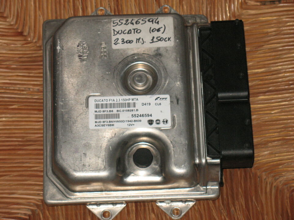 ECU Fiat Ducato 2.3 JTD Mjet MJ8F3 55246594 HW00D 1942B639