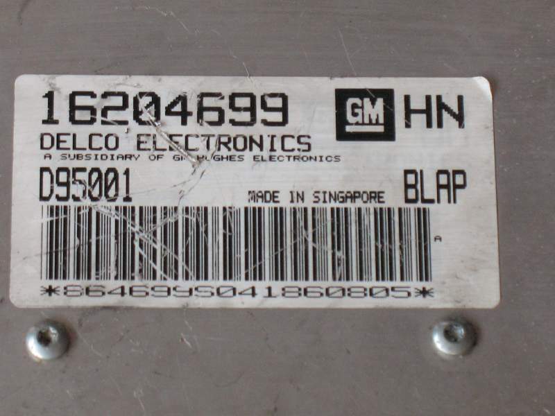 Gruppo iniezione di controllo - Opel Astra 95 Delco, HN 16204699