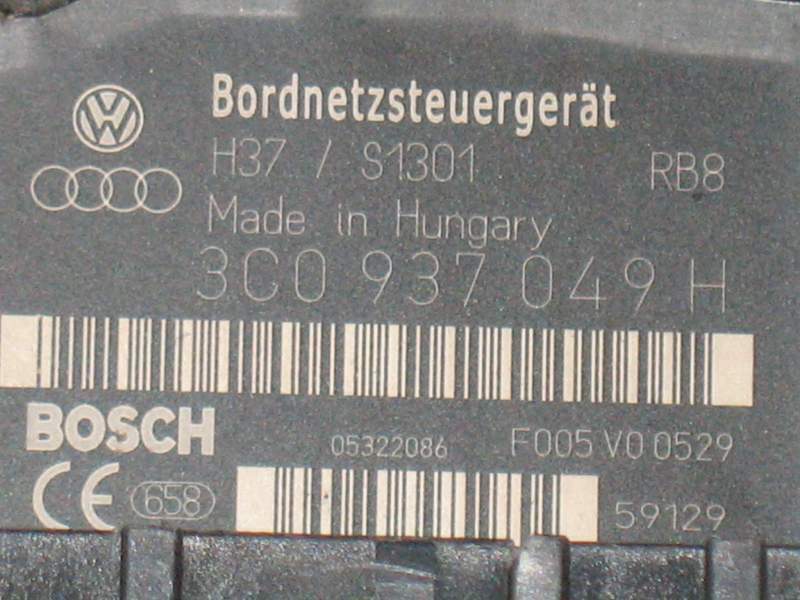KIT VW PASSAT B6 BSI 3C0937049H ECU BOSCH 028101274 03G906021DP
