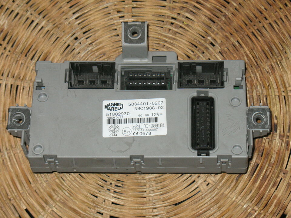 FIAT Bravo Sport Body Computer MAGNETI MARELLI 51802930