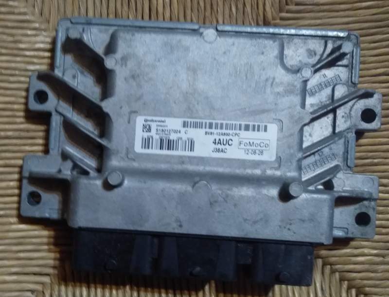 Ecu ford focus fiesta c-max 1.6 s180127024c 4auc bv61 12a650 cpc