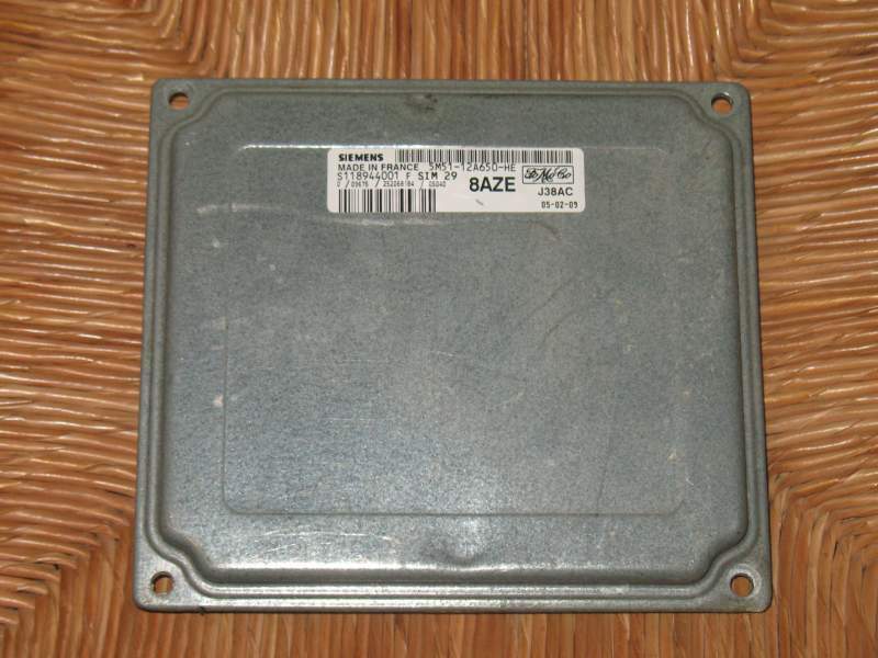 ECU FORD FOCUS 1.6 S118944001 F 5M51-12A650-HE 8AZE SIM29