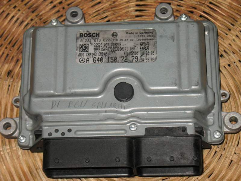 ECU MERCEDES A200 2.0 CDI A6401507279 BOSCH 0281013022 EDC 16C32-5.43