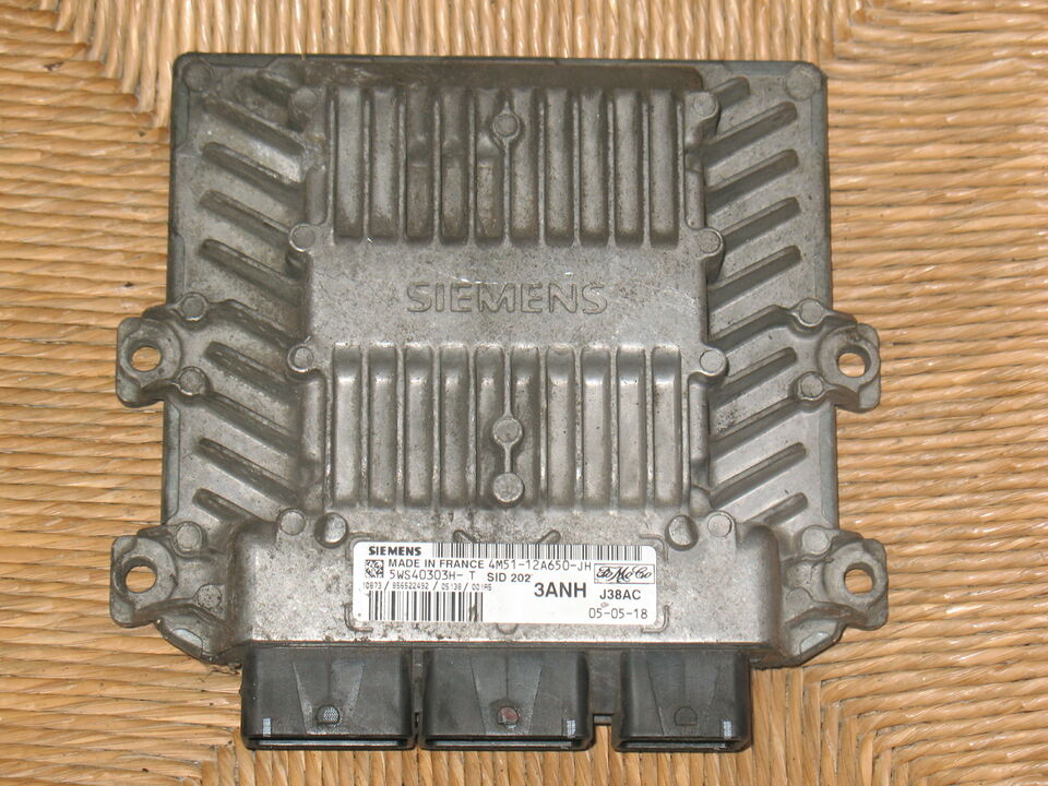 ECU FORD FOCUS 1.8 SID 202 3ANH S5WS40303H-T 4M51-12A650-JH