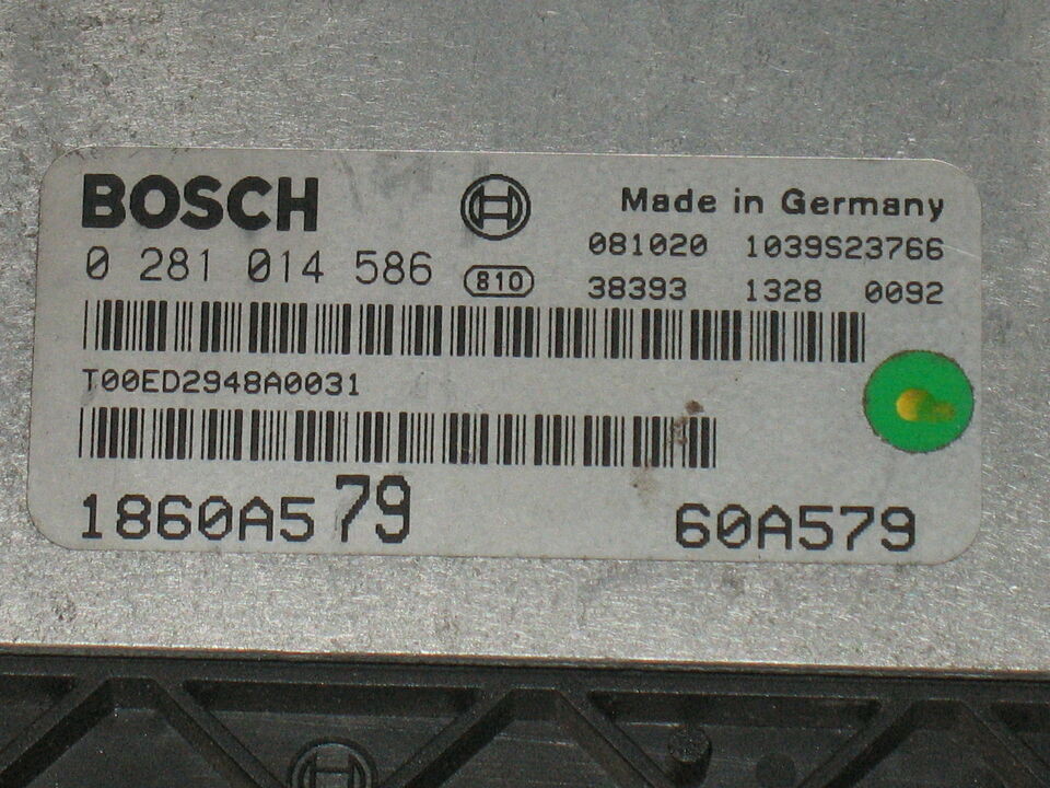 ECU EDC16U31 MITSUBISHI LANCER 2.0 0281014586 1860A579 60A579