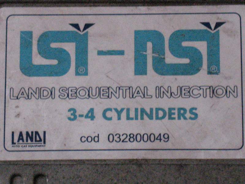 Lsi-nsi Landi iniezione sequenziale 3-4 AUTO GAS ECU 032800049