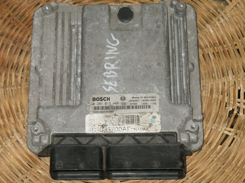 CHRYSLER SEBRING 2.0 CRD ECU 0281013446 P05033700AD CNA0A4 EDC16U31