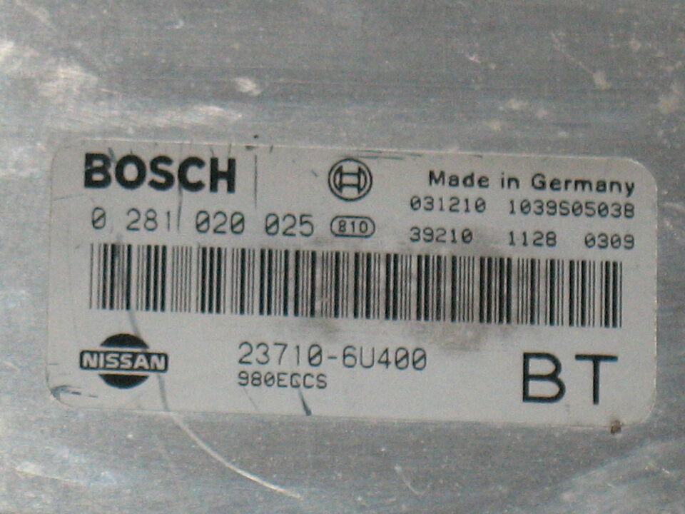 NISSAN CABSTAR 3.0TD 2000-2006 ECU 0281020025 EDC15M