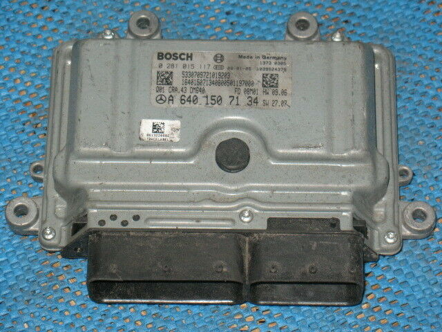 ECU MERCEDES A180 B180 2.0 CDI 0281015117 A6401507134 CRA.43 EDC 16C32-5.43