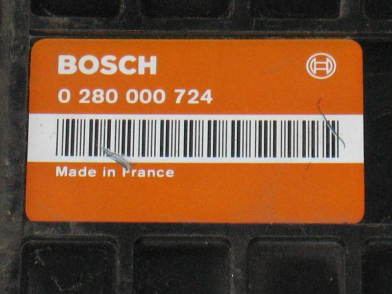 ECU PEUGEOT 106, CITROEN AX 1.1, BOSCH 0280000724