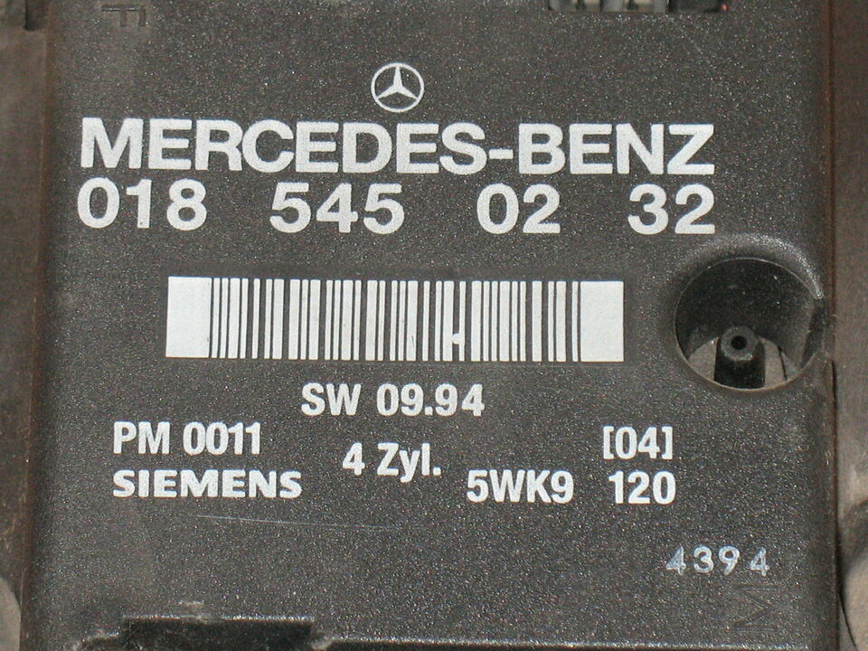 ECU MERCEDES-BENZ W202 C180 BZ 0185450232 w202 w124