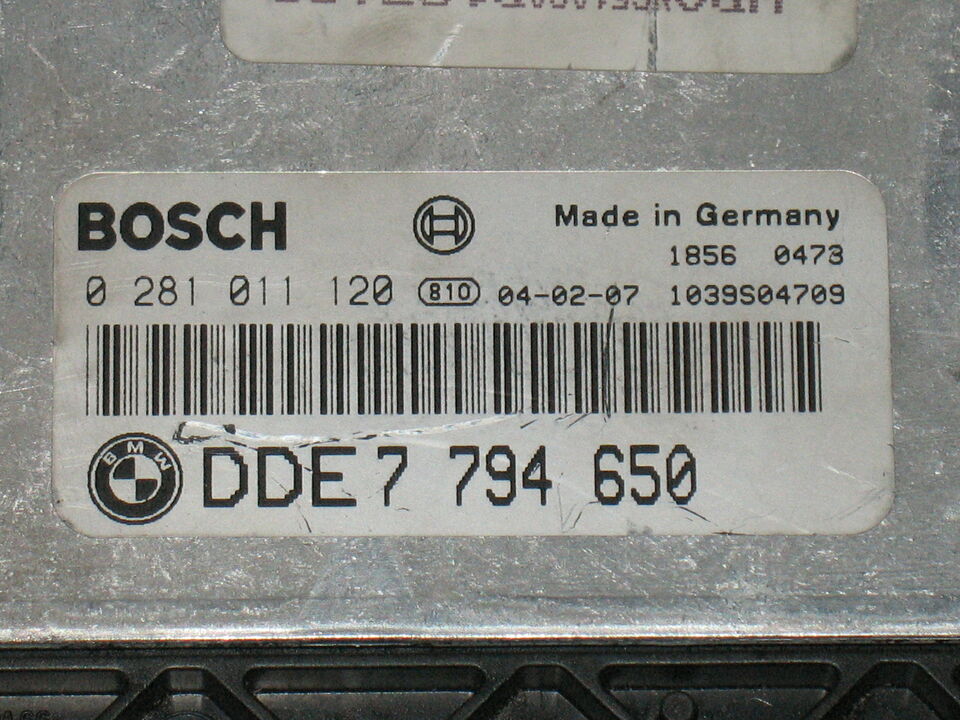 BMW 5 E60/E61 525 530 3.0 BOSCH 0281011120 7794650 EDC16C1 4.41