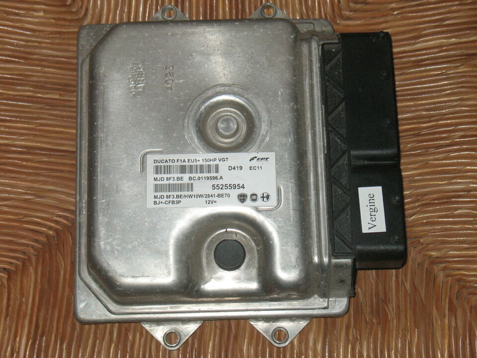 ECU FIAT DUCATO 2.3JTD 55255954 MJD8F3.BE HW10W 2841-BE70 D419 8F3