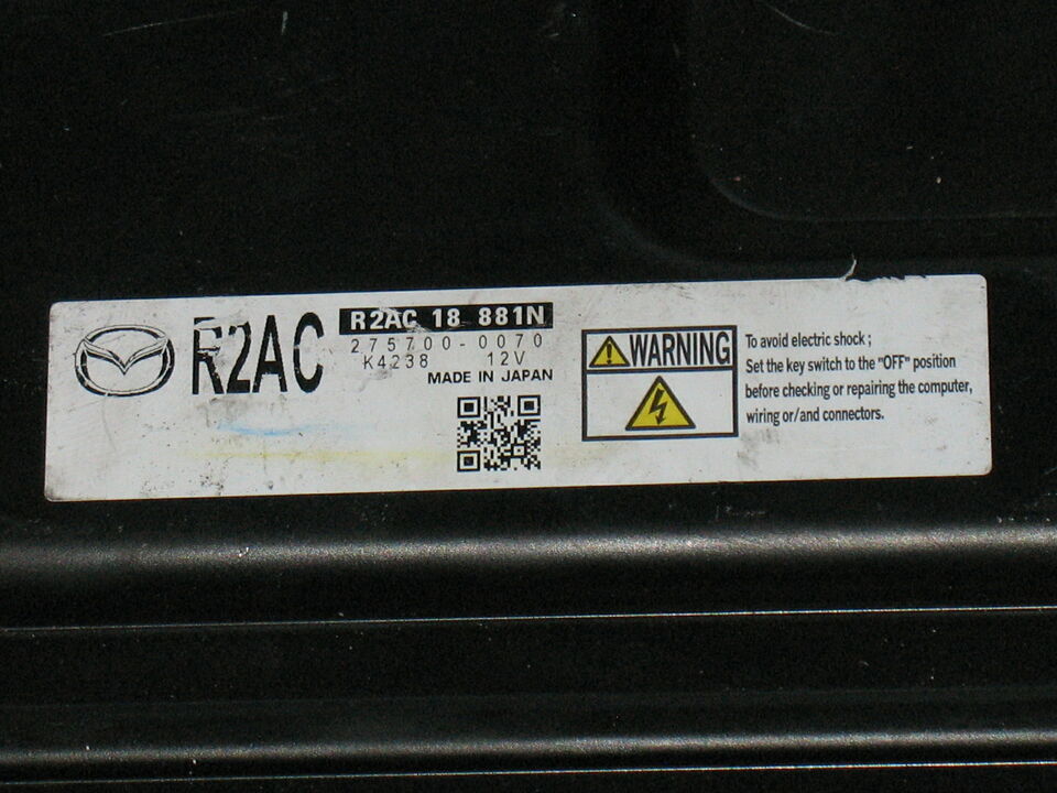 ECU MAZDA 6 ESTATE 2757000070 R2AC18881N 275700-0070