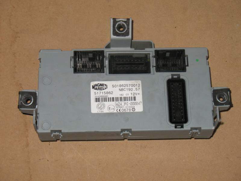 Body Computer Fiat Stilo 1.9cc JTD 12V MARELLI: 51715862