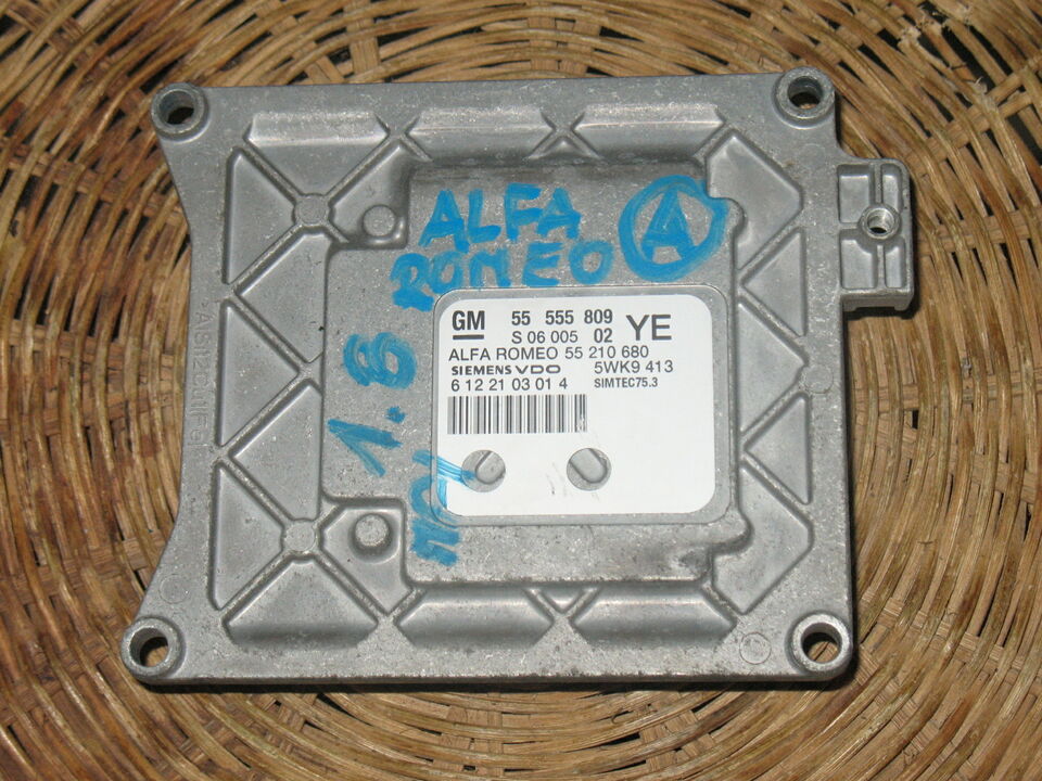 Ecu ROMEO 159 1.8 16v B 55555809 - 5WK9413 cod 939A4000 SIMTEC 75.3
