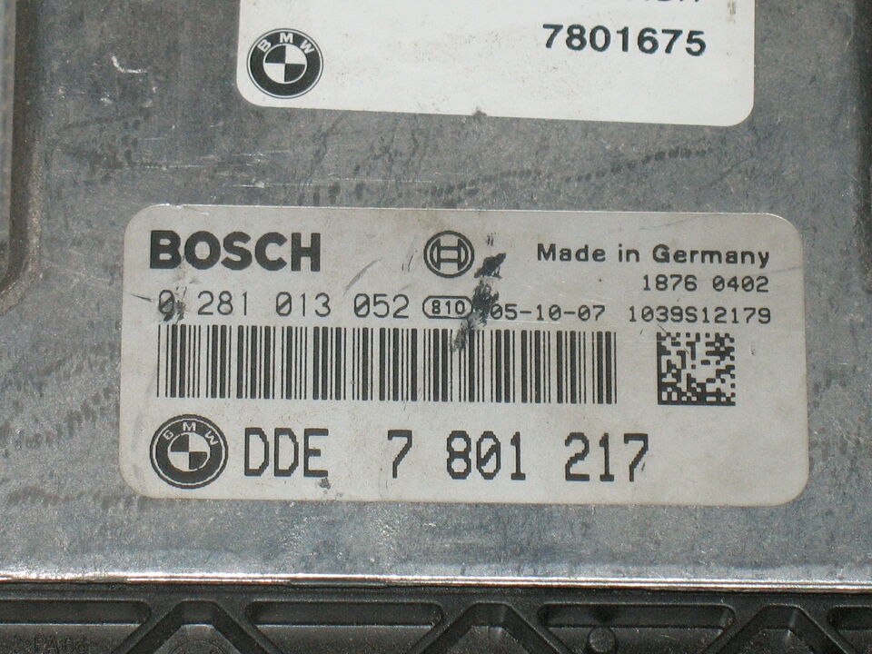 Bmw X3 Motore ecu DDE7801217 EWS E83 3.0 D EDC16C35 0281013052