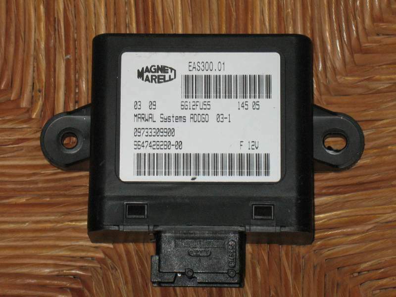 PEUGEOT 406 607 C5 ECB 9647428280 EAS300.01 09733309900