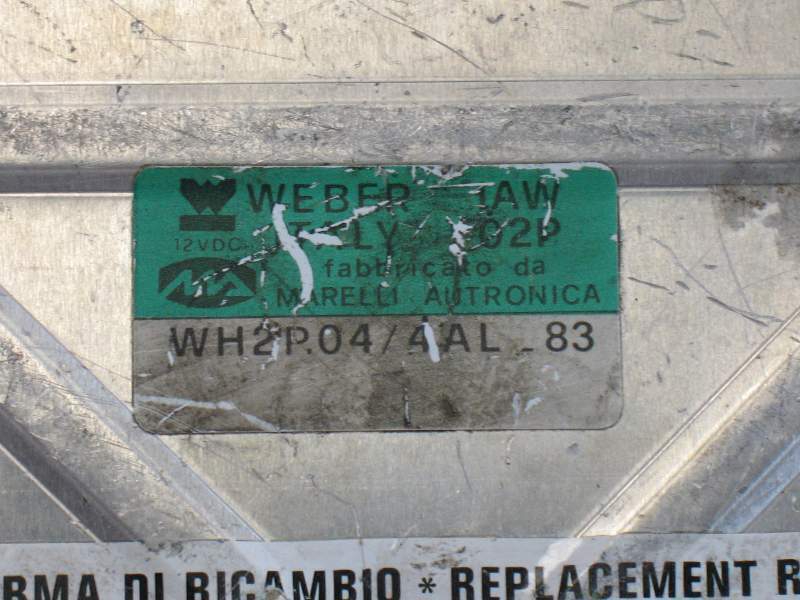 ecu lancia delta 1600-8v-108 magneti marelli - iaw wh2p.04