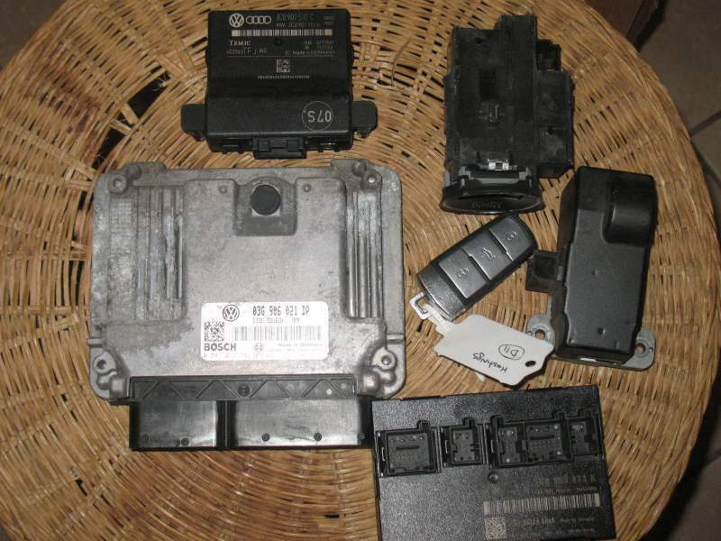 KIT ECU VW PASSAT 1.9 TDI BOSCH 0281012742 03G906021DP EDC16U34