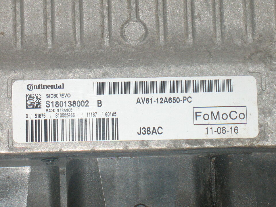 Ecu AV61 12A650-PC mazda s180138002b av6112a650pc sid807evo