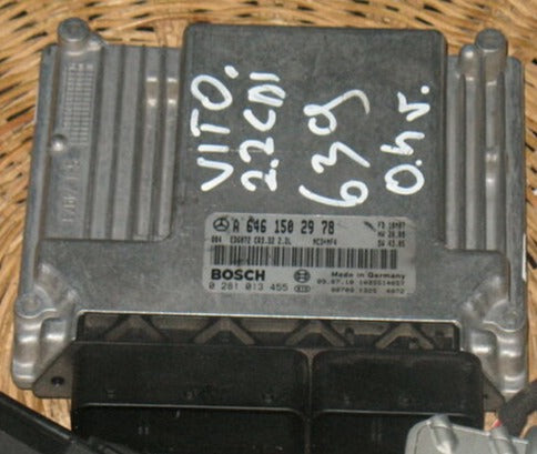 ECU MERCEDES VITO VIANO 115 0281013455 A6461502978 CR3.23