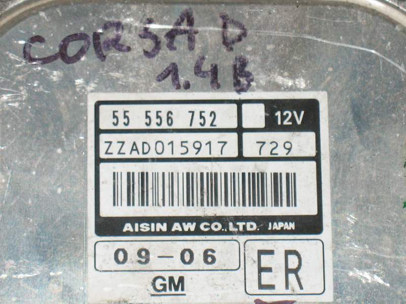 Ecu opel corsa d astra 55556752 gm zzad015917