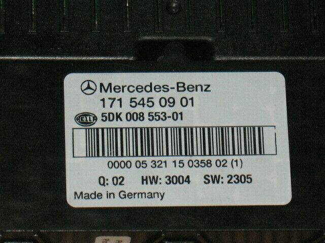Sam scatola fusibilli mercedes slk 1715450901 5dk00855301