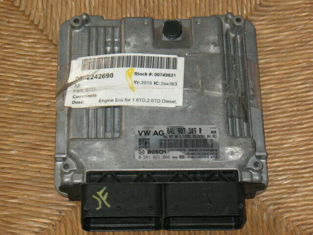 ECU VW GOLF VII PASSAT AUDI 0281031066 04L907309R EDC17C74
