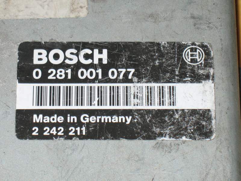BMW SERIE 5 2,4 Diesel 1988-1995 M21D24 ECU BOSCH 0281001077 2242211