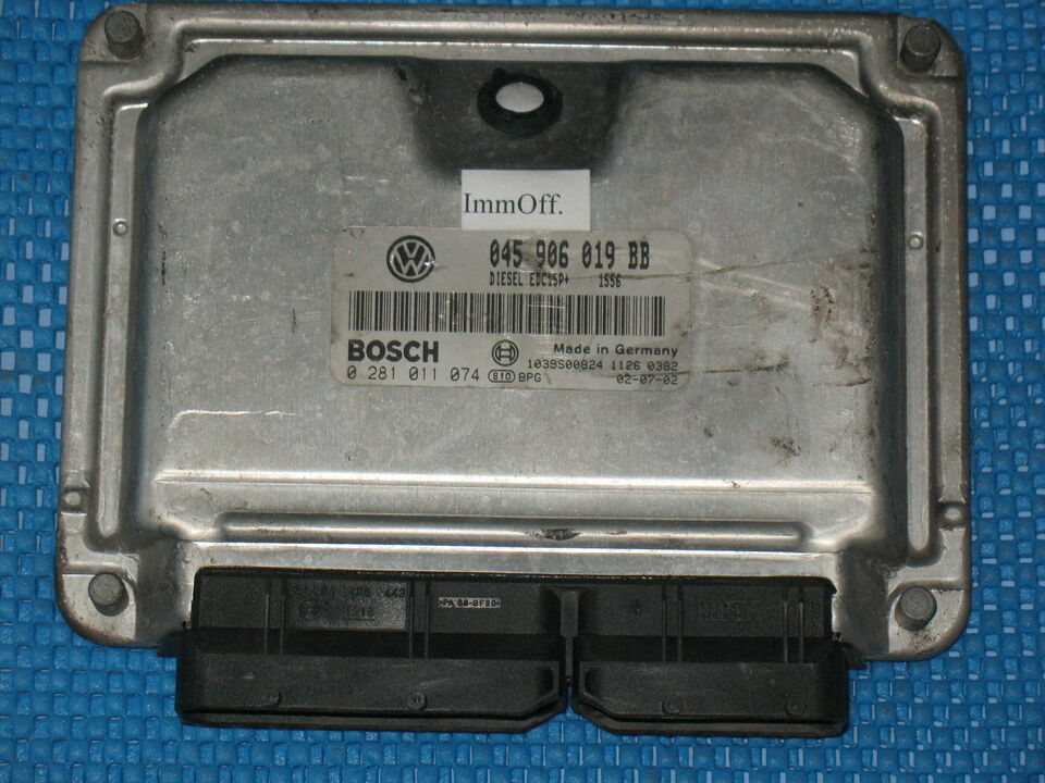ECU VW Seat Ibiza Polo 0281011074 045906019 BB EDC15P+