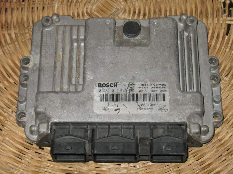 Ecu megane scenic 05 1.9 dci 0281011549 8200310863 EDC16C3 10.22