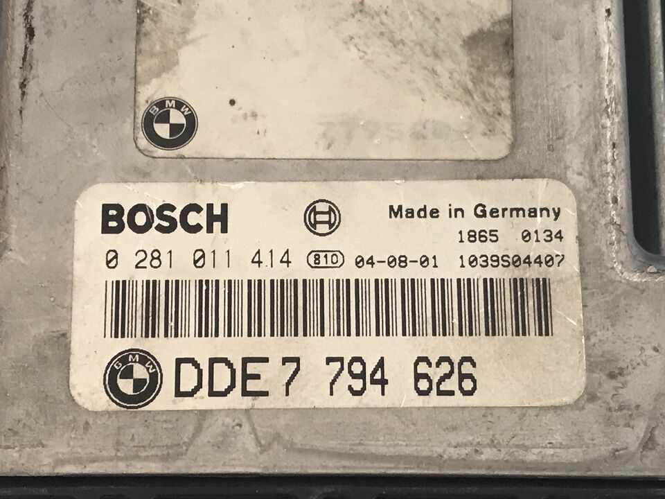 Ecu bmw 3.0d x5 e53 x3 e83 0281011414 dde7794626 EDC16C1