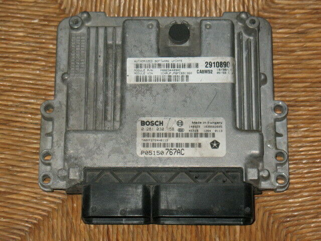 ECU JEEP GRAND CHEROKEE 3.0 V6 0281030158 P05150767AC EDC17C79