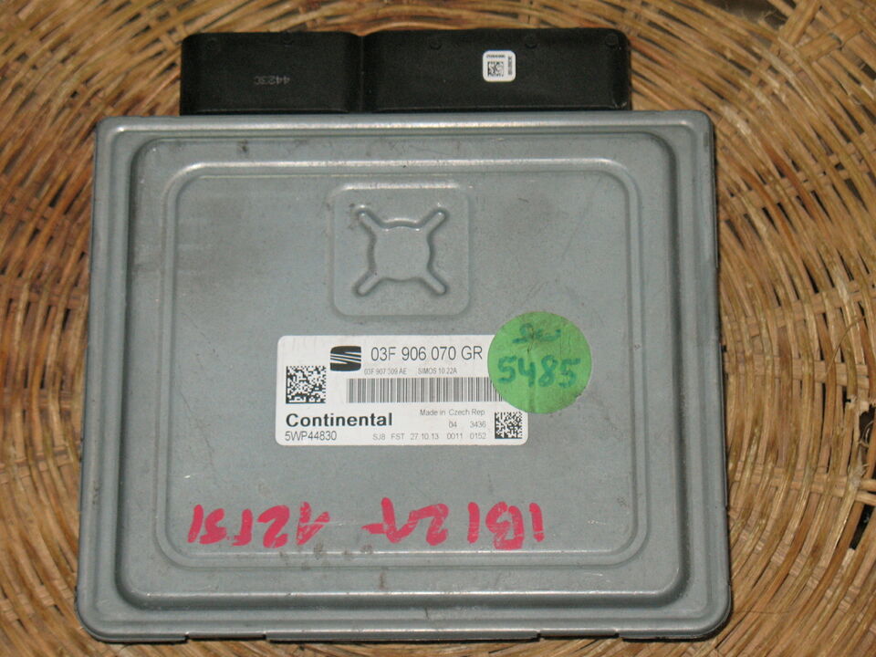 Ecu Seat Ibiza 6J 6P 1.2 TSI SIMOS 10.22A 03F906070 GR 5wp44830