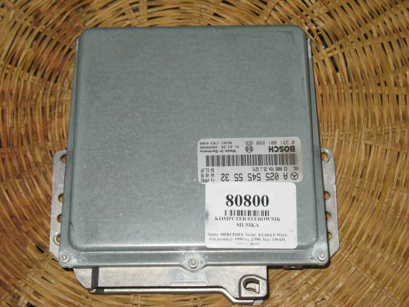 ECU MERCEDES W210 E300 3.0 TDI BOSCH 0281001880 A0255455532