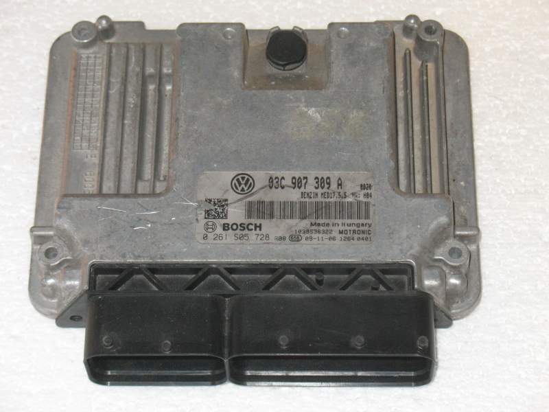 VOLKSWAGEN GOLF 1.4 TSI BOSCH 0261S05728 03C907309A MED17 5.5