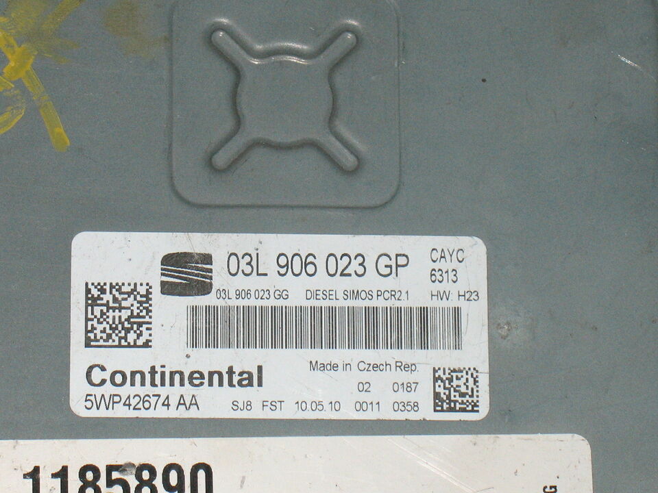 ECU SEAT Leon 1.6 TDI PCR2.1 03L906023GP 5WP42674AA 1185890