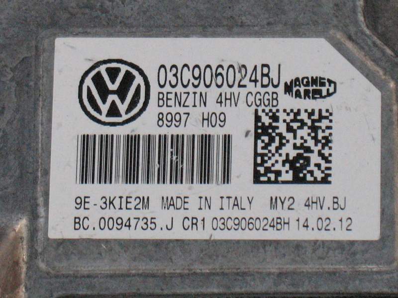 ECU VW POLO 1.4 03C 906 024 BJ 03C906024BJ BC.0094735.J