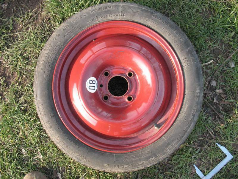 RUOTINO Ruota di scorta da 15 x Peugeot Citroen