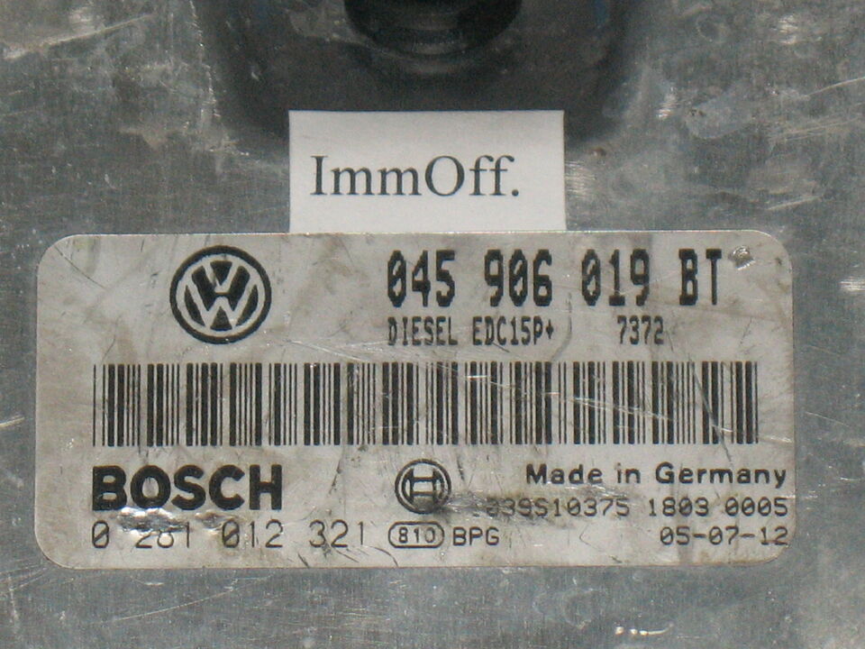 SEAT IBIZA 1.4 ECU 045906019BT 0281012321