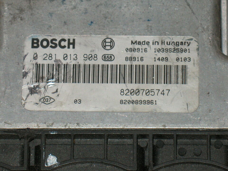 0281013908 renault scenic megane 1.9 dci ecu bosch EDC16C36
