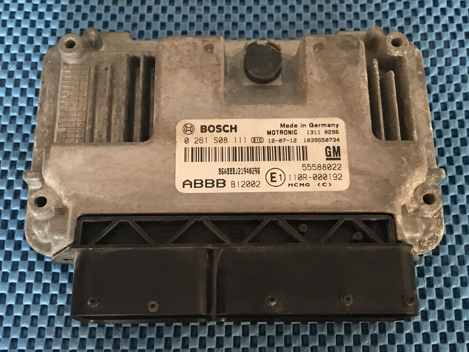 ECU OPEL ZAFIRA 1.6 METANO CNG 0261S08111 ABBB 55588022 ME7.6.4