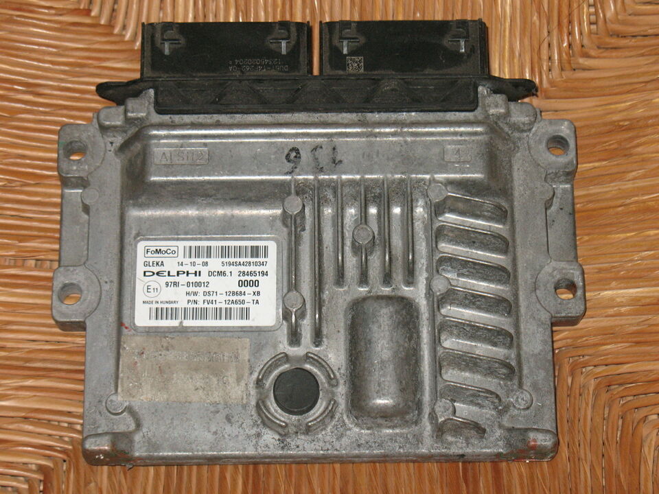 ECU FORD KUGA 2.0 JTD FV41 12A650 TA DCM6.1 28465194 DELPHI