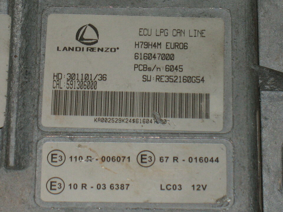 LPG 616047000 110R-006071 Landi Renzo HD 301101/36 euro6