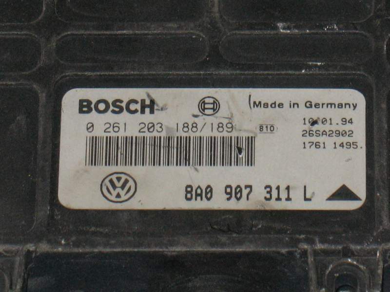 ECU CENTRALINA VW PASSAT 8A0907311L 0261203188/189