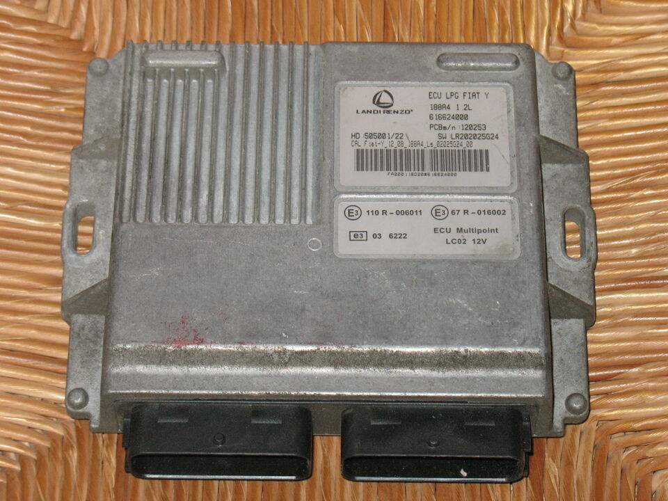ECU LPG FIAT Y 616624000 188A4 1.2L HD 505001/22 SW LR202025g24