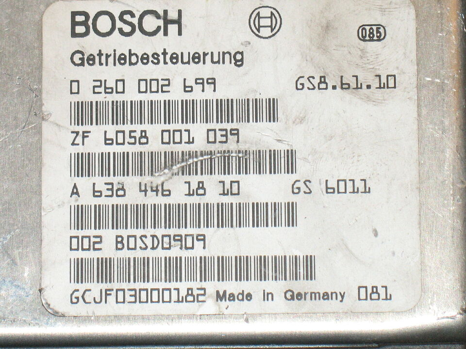 MERCEDES VITO CDI ecu W168 VITO a6384461810 BOSCH 0260002699